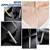 8Pcs 304 Stainless Steel Polished Pendant STAS-UN0055-98-6