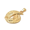 304 Stainless Steel Pendants SA-CBAF6AD-01G-2