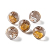 Handmade Gold & Silver Foil Lampwork Beads GLAA-G107-07A-07-2