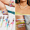 100Pcs 5 Styles Transparent Acrylic Beads TACR-TA0001-54A-8
