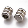 Tarnish Resistant 304 Stainless Steel Cord End Caps STAS-H108-09P-2