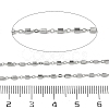 304 Stainless Steel Cuboid Link Chains CHS-G050-02P-2