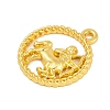 Twelve Constellations Alloy Pendants PALLOY-Q006-01D-G-2