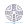 Carbon Steel Cutting Dies Stencils Sets DIY-PH0010-04-4