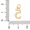 Brass Micro Pave Cubic Zirconia Pendants KK-D019-28G-05-3