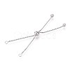 925 Sterling Silver Box Chain Extenders STER-T008-62S-2