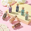 Transparent Glass Wishing Bottle Decoration AJEW-JD00010-2