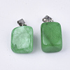 Natural White Jade Pendants G-Q996-29-2
