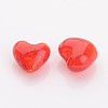 Valentine Gifts for Her Ideas Handmade Silver Foil Glass Beads X-FOIL-R050-12x8mm-1-2