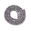 Electroplate Glass Beads Strands EGLA-A044-P2mm-A10-3