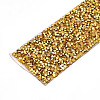 Glitter Resin Hotfix Rhinestone(Hot Melt Adhesive On The Back) OCOR-TA0002-03-01-40mm-3