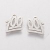 Tarnish Resistant 201 Stainless Steel Charms STAS-Q201-T177-2