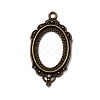 Vintage Tibetan Style Alloy Pendant Cabochon Bezel Open Back Settings LS-TIBEP-M018-40AB-NF-1