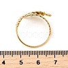304 Stainless Steel Adjustable Open Cuff Rings for Women RJEW-U062-01B-G-5