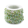 Handmade Glass Beaded Chains CHS-P016-46G-02-4