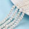 Natural Cultured Freshwater Pearl Beads Strands PEAR-N013-06G-1