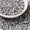 6/0 Opaque Colours Seep Glass Seed Beads X-SEED-F003-04A-12-1