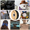 25 Yards Polyester Star Print Grosgrain Ribbon OCOR-PH0004-09-6