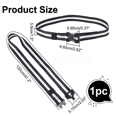 Nylon Adjustable Luggage Straps FIND-WH0126-265A-1