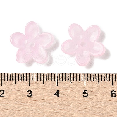 Transparent Spray Paint Glass Beads GLAA-Z011-07A-1