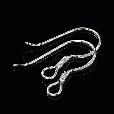 925 Sterling Silver Earring Hooks STER-G011-09-1