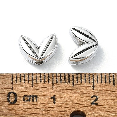 Tibetan Style Alloy Beads TIBEB-F065-08AS-05-1