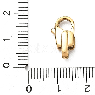 304 Stainless Steel Lobster Claw Clasps LS-STAS-C148-03A-G-1
