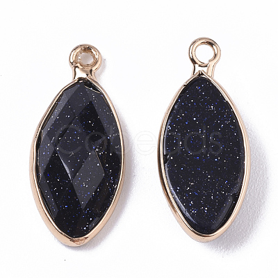 Natural & Synthetic Gemstone Pendants G-T131-07-1