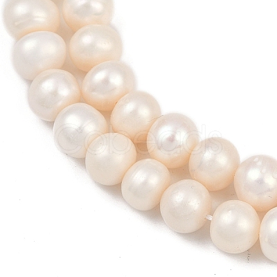 Natural Cultured Freshwater Pearl Beads Strands PEAR-I007-07J-06B-1