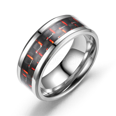 201 Stainless Steel Finger Rings for Couple FS-WG1136E-15-1