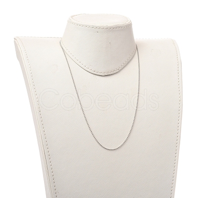 Brass Ball Chain Necklaces NJEW-JN02912-03-1