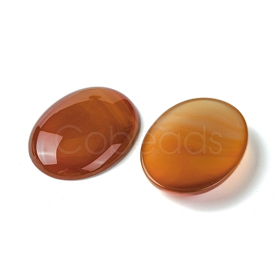 Natural Red Agate Cabochons G-L601-03E-03-1