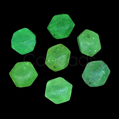 Luminous Transparent Acrylic Beads LACR-U001-02-1
