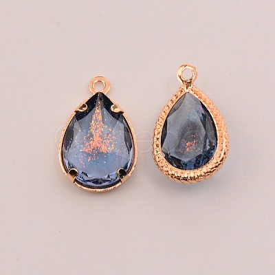 Faceted Resin Rhinestone Pendants LS-RESI-TAC0010-25F-1