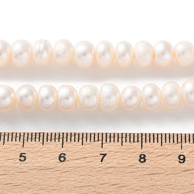 Natural Cultured Freshwater Pearl Beads Strands PEAR-I007-02N-01C-1