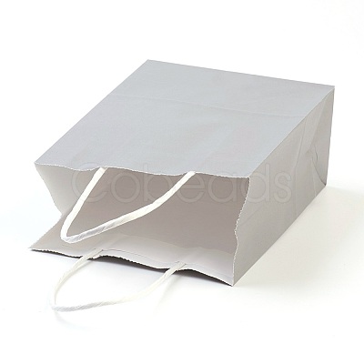 Pure Color Kraft Paper Bags AJEW-G020-B-07-1