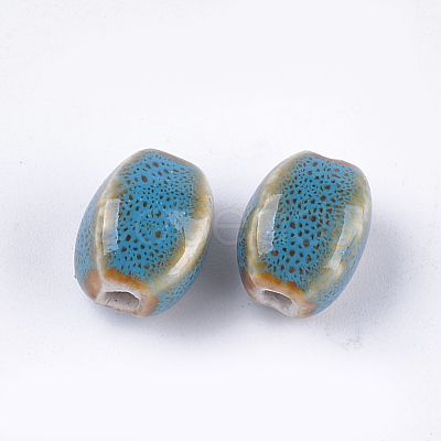 Handmade Porcelain Beads PORC-S498-07J-1