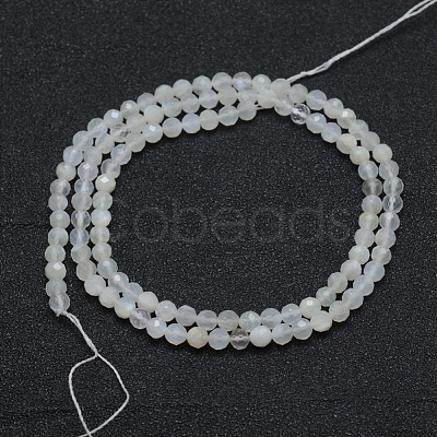 Natural White Moonstone Beads Strands G-E411-07-3mm-1