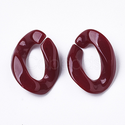 Opaque Acrylic Linking Rings OACR-T011-88F-1