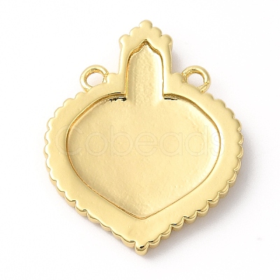 Eco-Friendly Rack Plating Brass Pendants KK-R143-18G-1