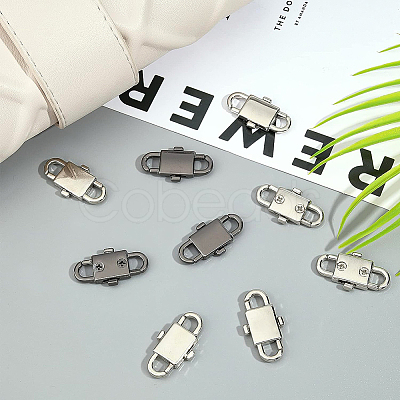 12Pcs 2 Colors Alloy Adjustable Clasps DIY-BC0004-59-1
