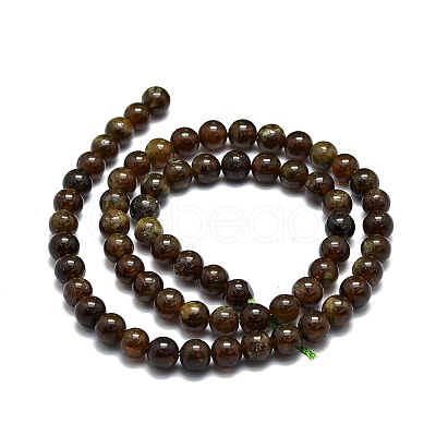 Natural Garnet Beads Strands G-E576-10A-1