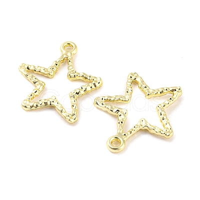 Rack Plating Alloy Pendants PALLOY-D023-03G-1