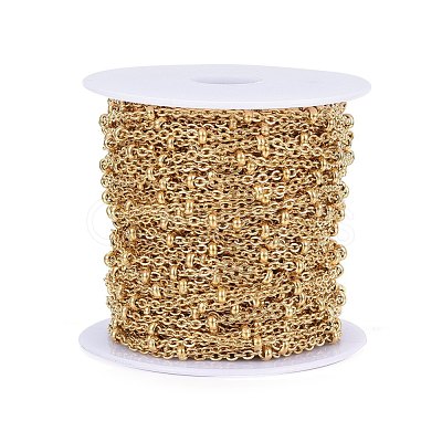Ion Plating(IP) 304 Stainless Steel Cable Chains CHS-K002-88G-1