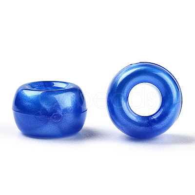 Plastic Pearlized Beads KY-T025-01-D01-1