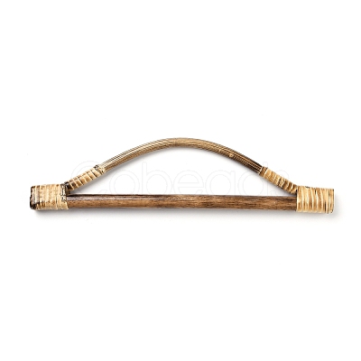Wood & Rattan Woven Bag Handles FIND-H212-03B-1