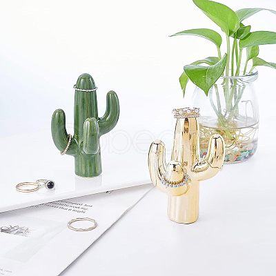 2Pcs 2 Styles Porcelain Home Display Decorations DJEW-FG0001-14-1