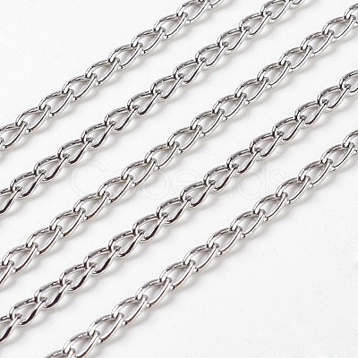 Iron Twisted Chains Curb Chains CHS003Y-N-1