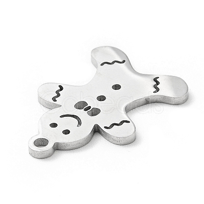 Non-Tarnish 201 Stainless Steel Pendants LS-STAS-E157-02P-1