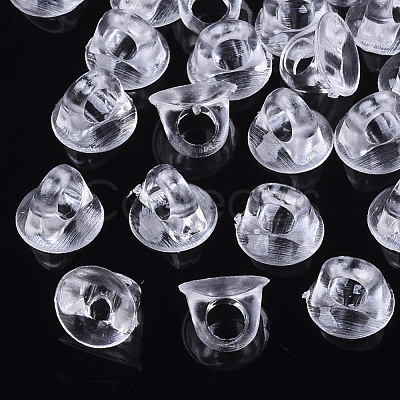 Transparent AS Plastic Charm Base Settings X-FIND-T064-006B-01-1